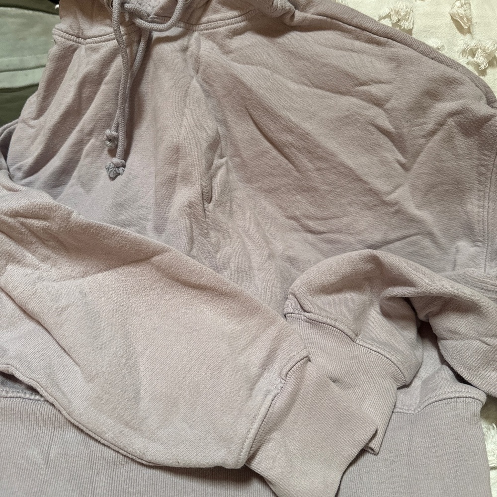 Good American crop hoodie